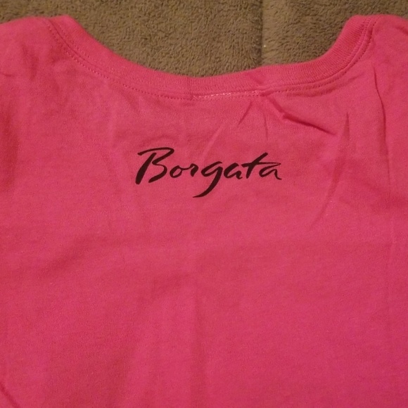 Pink tee Borgata size L Large - Picture 4 of 4